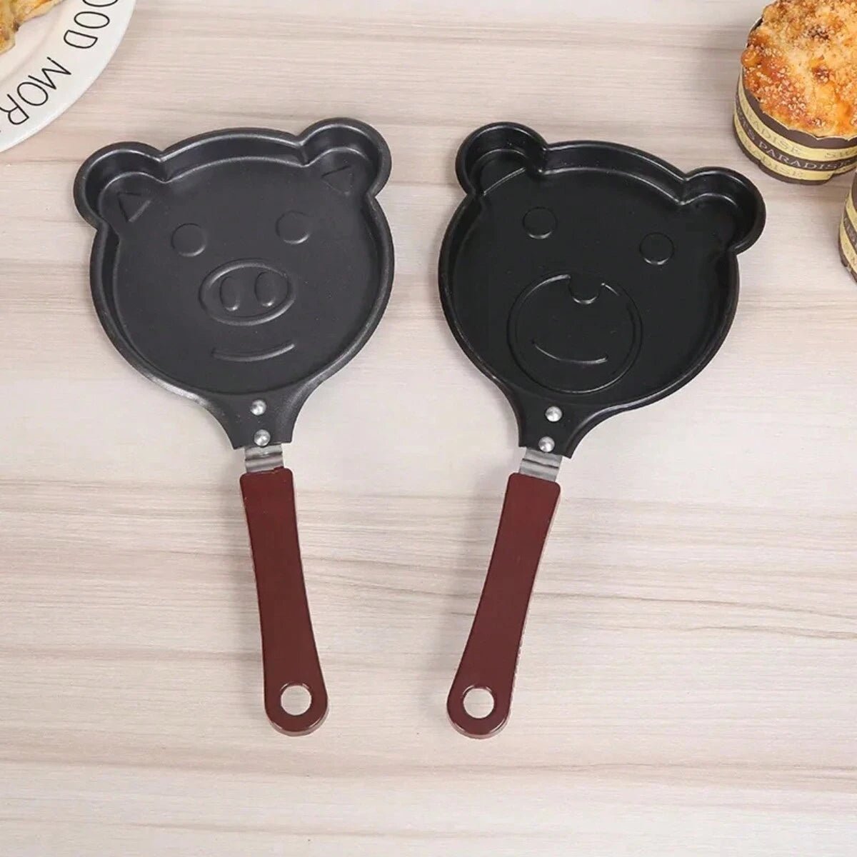 Sorprendente Mini Sartén Diferentes Figuras A010118 Para Cocina Divertida - Tecno Bazaar